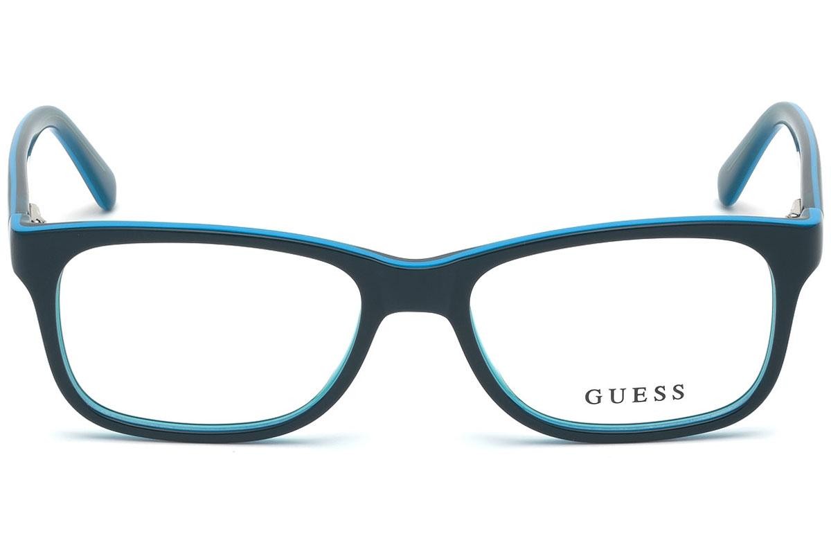 guess turquoise glasses