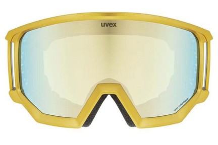 Ski Goggles uvex athletic CV Chrome Gold S2 Panorama | Shield Goud