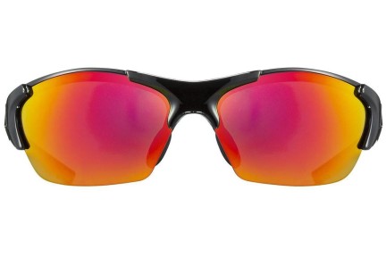 Zonnebril uvex blaze III set Black / Red S3,S1,S0 Rechthoekige Zwart