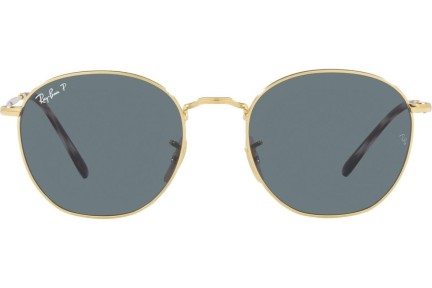 Zonnebril Ray-Ban Rob RB3772 001/3R Polarized Ronde Goud