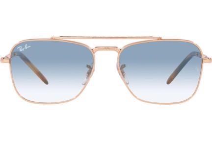 Zonnebril Ray-Ban New Caravan RB3636 92023F Vierkant Goud