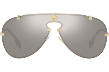 Zonnebril Versace Medusa Mesmerize VE2243 10026G Panorama | Shield Goud