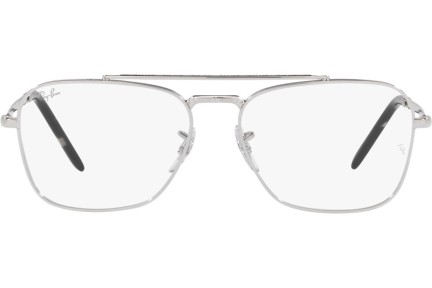 Brillen Ray-Ban New Caravan RX3636V 2501 Vierkant Zilver