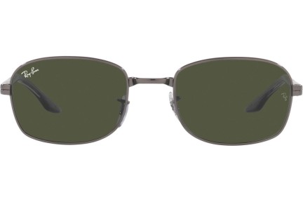 Zonnebril Ray-Ban RB3690 004/31 Rechthoekige Zilver