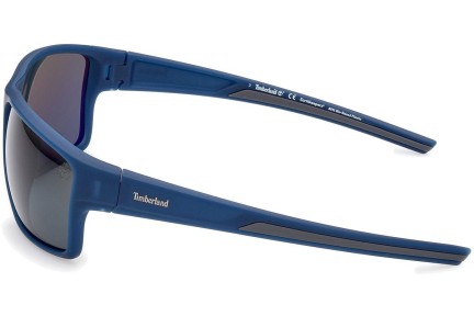 Zonnebril Timberland TB9277 91D Polarized Rechthoekige Blauw