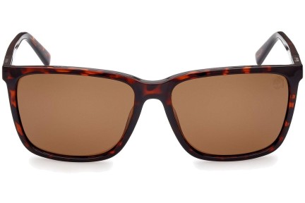 Zonnebril Timberland TB9280-H 52H Polarized Vierkant Havana