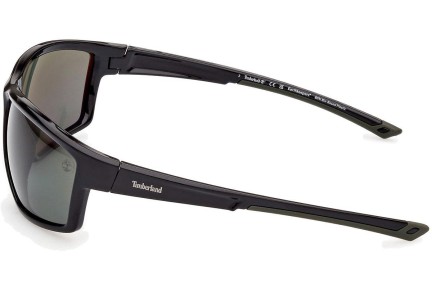 Zonnebril Timberland TB9287 01R Polarized Rechthoekige Zwart