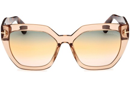 Zonnebril Tom Ford FT0939 45B Vierkant Bruin