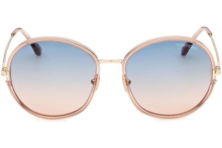 Zonnebril Tom Ford FT0946 72W Ronde Roze