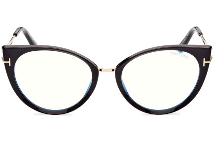 Brillen Tom Ford FT5815-B 001 Cat Eye Zwart