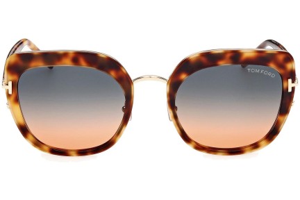 Zonnebril Tom Ford FT0945 53P Vierkant Havana