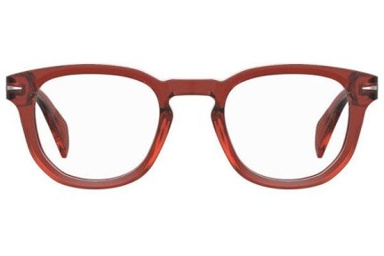 Brillen David Beckham DB7050 C9A Vierkant Rood