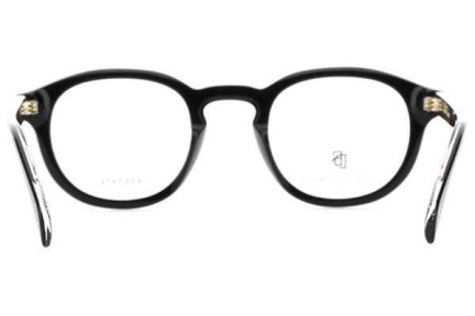 Brillen David Beckham DB7017 807 Ronde Zwart