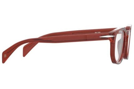 Brillen David Beckham DB7050 C9A Vierkant Rood