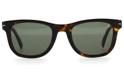 Zonnebril David Beckham DB1006/S 086/QT Vierkant Havana