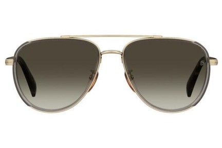 Zonnebril David Beckham DB7068/G/S 2F7/HA Pilot Goud