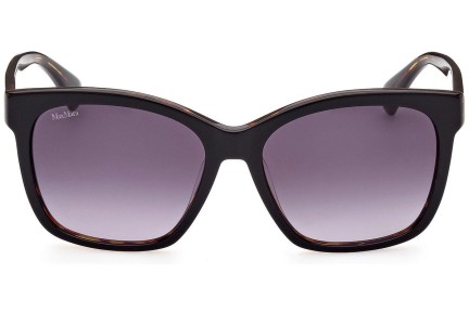 Zonnebril Max Mara MM0042 05B Vierkant Zwart