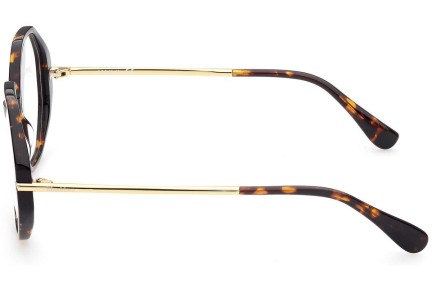 Brillen Max Mara MM5005 52A Ronde Havana