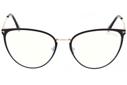 Brillen Tom Ford FT5840-B 001 Cat Eye Zwart