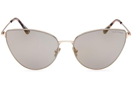 Zonnebril Tom Ford FT1005 32C Cat Eye Goud