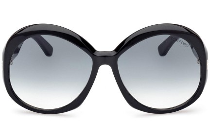 Zonnebril Tom Ford FT1010 01B Ronde Zwart