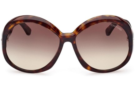 Zonnebril Tom Ford FT1010 52B Ronde Havana