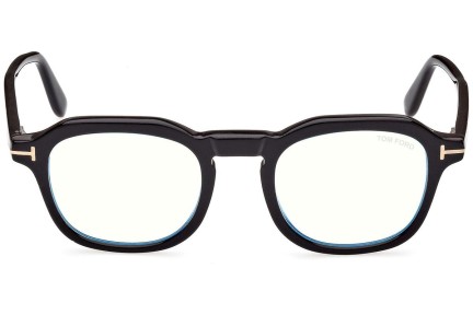 Brillen Tom Ford FT5836-B 001 Vierkant Zwart