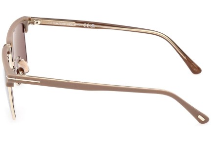 Zonnebril Tom Ford FT0997-H 52L Browline Havana