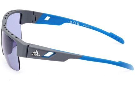 Zonnebril Adidas Sport SP0070 20V Rechthoekige Grijs