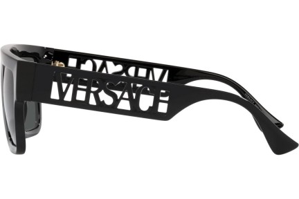 Zonnebril Versace 90S Vintage Logo VE4430U GB1/87 Flat Top Zwart