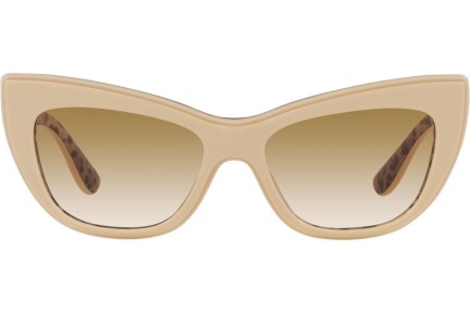 Zonnebril Dolce & Gabbana DG4417 338113 Cat Eye Beige