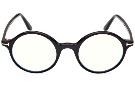 Brillen Tom Ford FT5834-B 001 Ronde Zwart