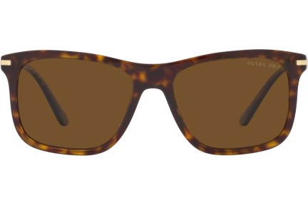 Zonnebril Prada PR18WS 2AU01D Polarized Vierkant Havana