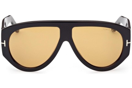 Zonnebril Tom Ford Bronson FT1044 01E Pilot Zwart