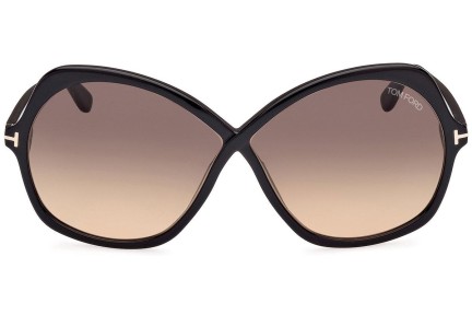 Zonnebril Tom Ford FT1013 01B Cat Eye Zwart