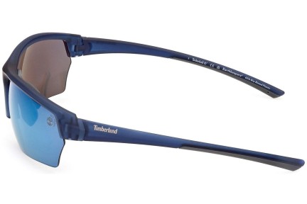 Zonnebril Timberland TB9294 91D Polarized Rechthoekige Blauw