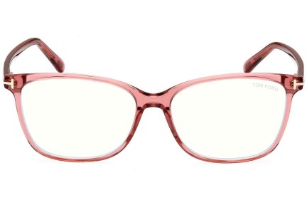 Brillen Tom Ford FT5842-B 074 Vierkant Roze