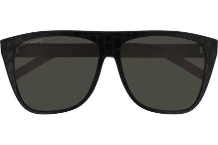 Zonnebril Saint Laurent SL1 012 Flat Top Zwart