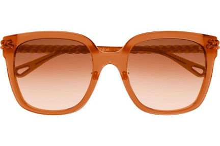 Zonnebril Chloe CH0075SK 003 Vierkant Oranje