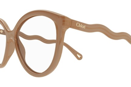 Brillen Chloe CH0089O 003 Cat Eye Beige