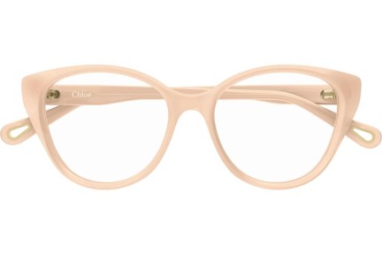 Brillen Chloe CH0052O 009 Cat Eye Beige