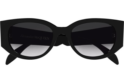 Zonnebril Alexander McQueen AM0330S 001 Tiny Zwart