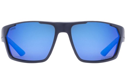 Zonnebril uvex sportstyle 233 P 4440 Polarized Rechthoekige Blauw