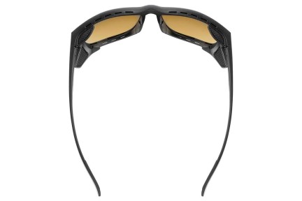 Zonnebril uvex sportstyle 312 VPX 2261 Polarized Vierkant Zwart