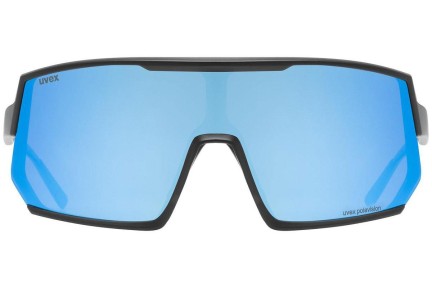 Zonnebril uvex sportstyle 235 P 2240 Polarized Panorama | Shield Zwart