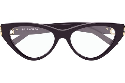 Brillen Balenciaga BB0172O 003 Cat Eye Paars