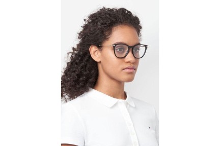 Brillen Tommy Hilfiger TH1881 807 Cat Eye Zwart