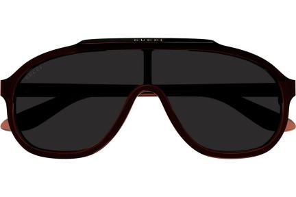 Zonnebril Gucci GG1038S 001 Panorama | Shield Zwart