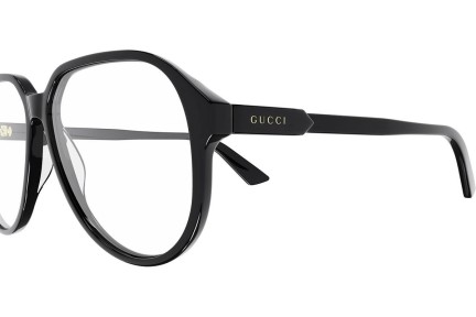 Brillen Gucci GG1036O 001 Pilot Zwart