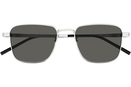 Zonnebril Saint Laurent SL529 002 Rechthoekige Zilver